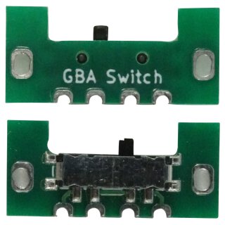 Ersatz AN / AUS Schalter / Netzschalter auf PCB Platine für GameBoy Advance / GBA