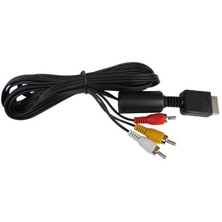 AV Video Audio Chinch TV Kabel für Playstation 1 / 2 / 3 PS1 / PS2 / PS3