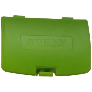 Batteriefach / Deckel / Batterie / Klappe / Abdeckung / Fach / Battery Cover für Game Boy Color / GBC Grün