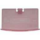 Batteriefach / Deckel / Batterie / Klappe / Abdeckung / Fach / Battery Cover für Game Boy Advance / GBA Rosa clear red