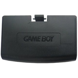 Batteriefach / Deckel / Batterie / Klappe / Abdeckung / Fach / Battery Cover für Game Boy Advance / GBA Schwarz black