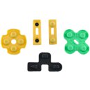 Tastengummis / Gummi Pads / Gummimatten / Kontaktgummi / Ersatzgummi / Rubber Pads / Reparatur Set passend für Sony Playstation 2 / PS2 Controller