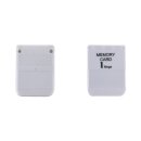 Memory Card 1 MB für Playstation PSX PS-One PS1 1MB 15 Block Speicherkarte