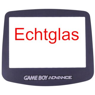 ECHTGLAS Nintendo Game Boy Advance - GBA Display / Front Scheibe / Sichtscheibe / Linse / Ersatz Austausch